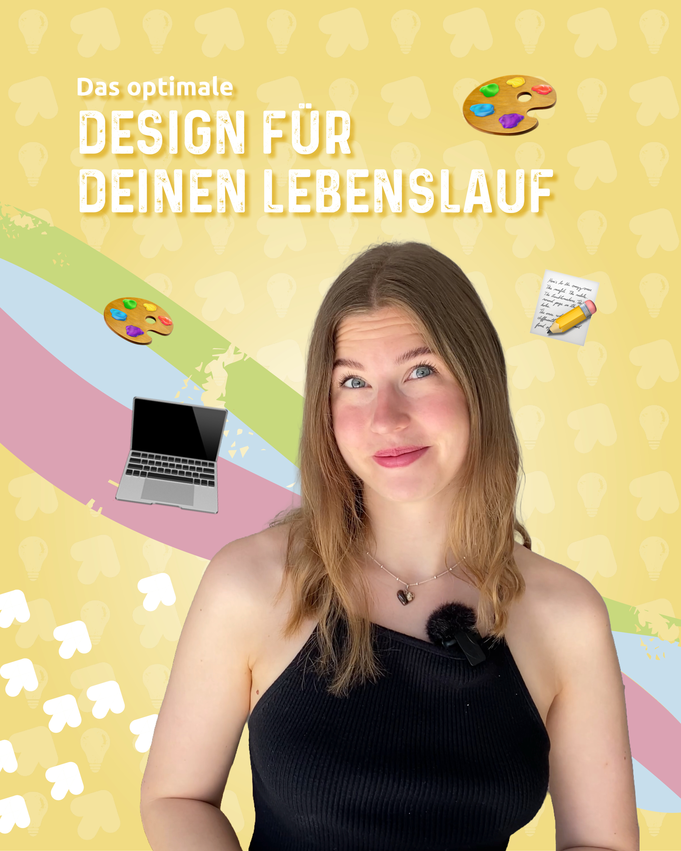 Das optimale Design für deinen Lebenslauf